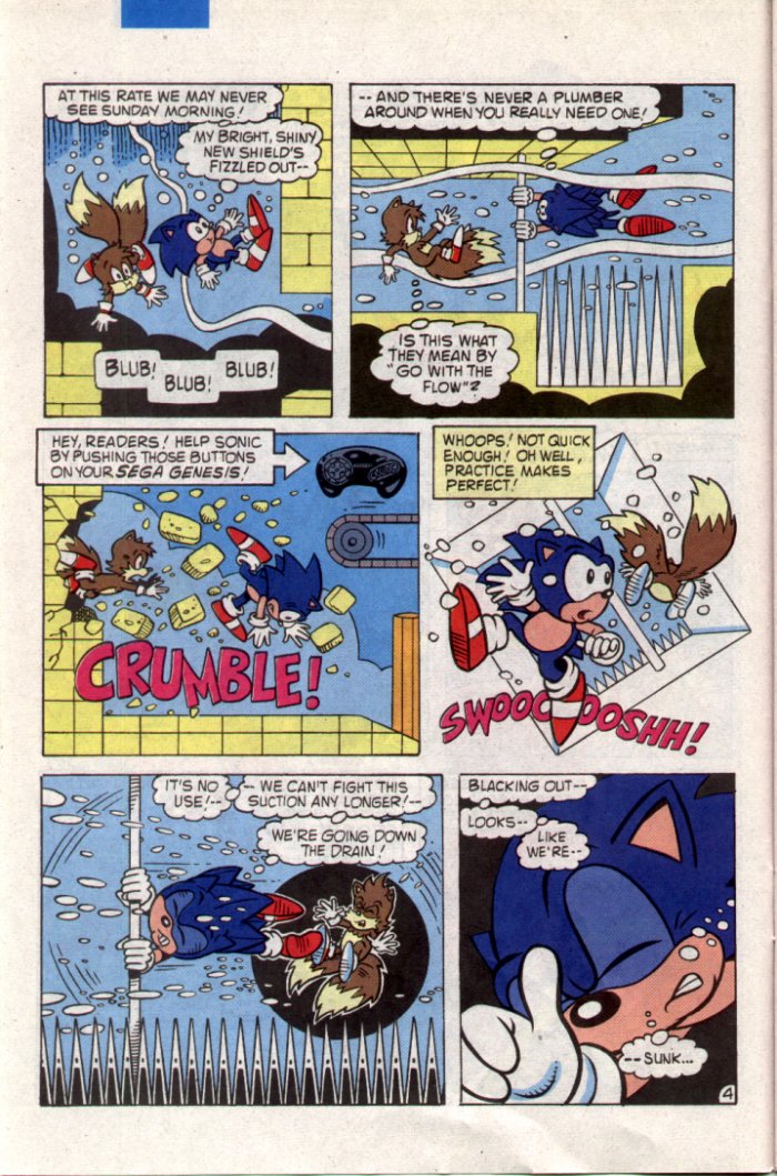 Sonic - Archie Adventure Series August 1994 Page 4